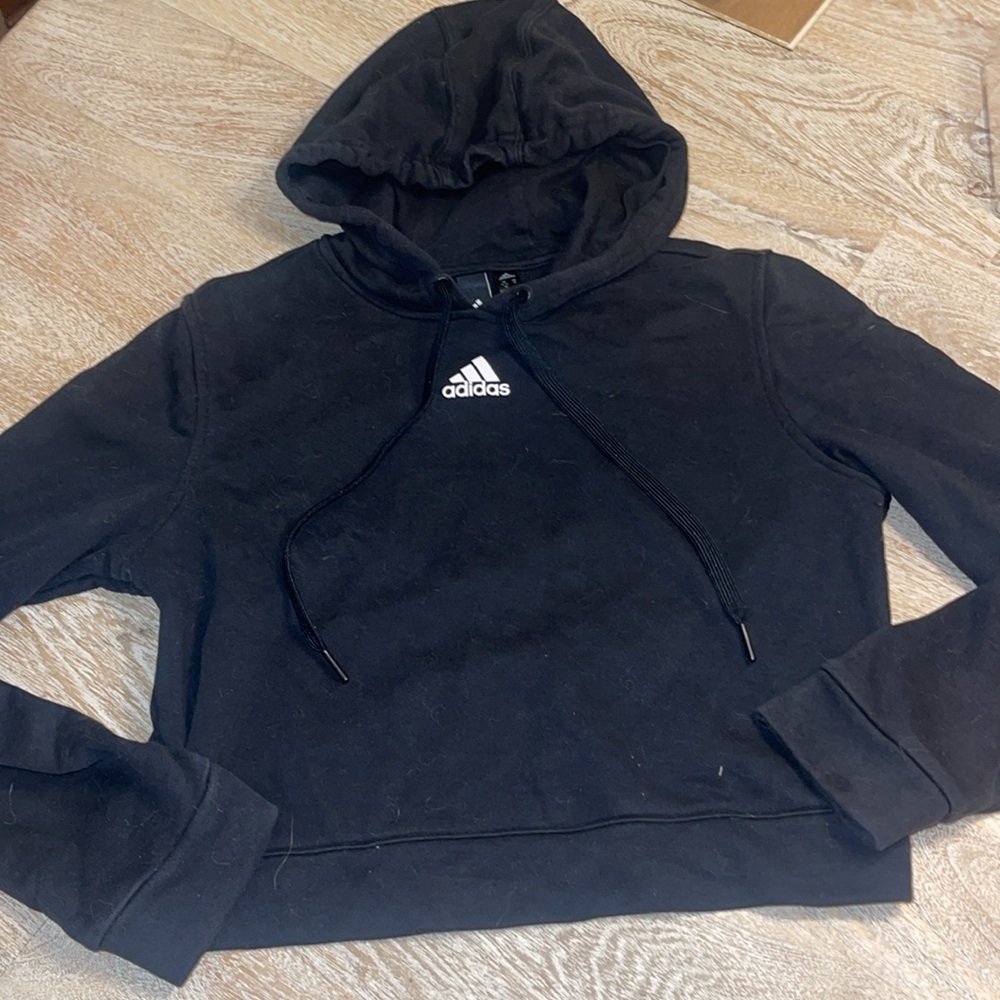 Adidas crop sweatshirt
